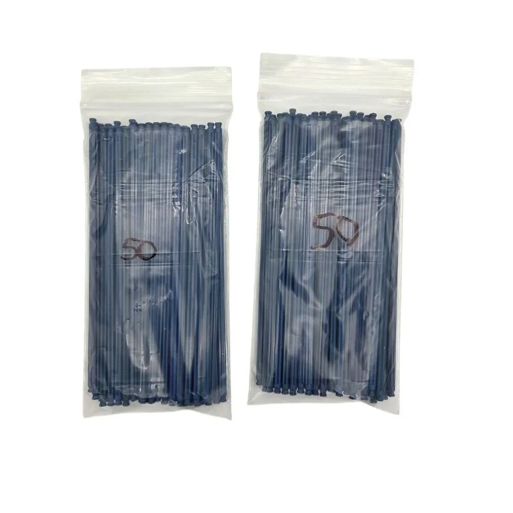 K'NEX Royal Blue 5.5 Inch Rods Building Toy Replacement Parts Lot of 100 Bulk
